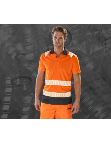R-R501X-Recycled Safety Polo Shirt